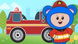 Fire Engine Fire Engine  Mother Goose Club Nursery Rhymes [upl. by Loggia368]