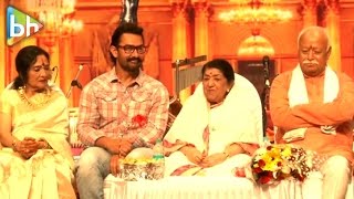 Aamir Khan  Lata Mangeshkar  Dinanath Mangeshkar Awards  Full Uncut Event [upl. by Lemmuela114]