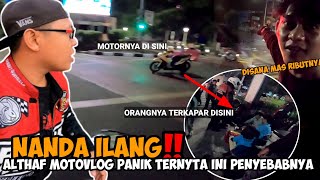 Srobot lampu merah❗Ribut Pengendara motor ini ndlosor nabrak pengendara lain [upl. by Odrarej]