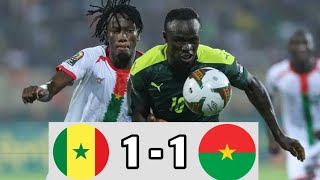 Senegal vs Burkina Faso 11 Highlights  Africa Cup 2024 eFootball Game Play [upl. by Pomona]