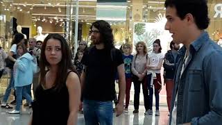 FLASHMOB ELS MISERABLES de SALA CABANYES al MATARO PARC [upl. by Gardiner523]