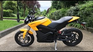 Moto 125 électrique Zero S ZF130 ESSAI Un roadster sportif avec permis AUTO [upl. by Egas]