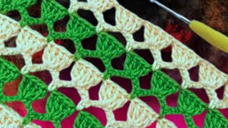 How to make very easy Crochet Pattern Blanket Crochet Tutorial  beginners  Loop2loopw1y [upl. by Khalid923]