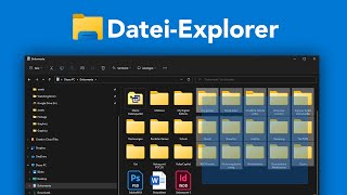 Windows 11 DateiExplorer Tutorial Dateien amp Ordner einfach verwalten [upl. by Shiff]