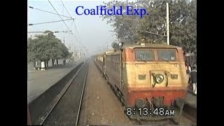 Bokaro Shatabdi Footplate  130kmph runs till Asansol Jan 2000 [upl. by Lyris]