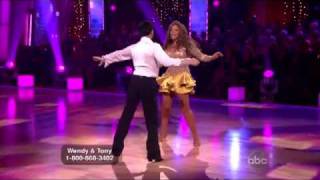 Wendy Williams amp Tony Dovolani performance on Dancing With The StarsWTF [upl. by Nellek]