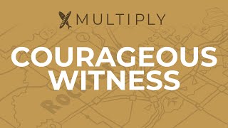 20241027  Service  MULTIPLY Series  Courageous Witness  Pastor John Dirkse [upl. by Leiruh]