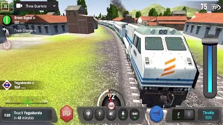 Indonesian Train Sim Game Android Gameplay  Indonesia Train Game  Train Simulator Indonesia [upl. by Kiyoshi]