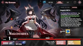 Azur lane Nagato META event showcase [upl. by Hairas]