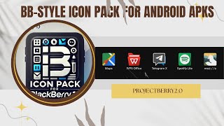 BBStyle Icon Pack for BlackBerry 10 Apps  Part 1 [upl. by Firooc118]