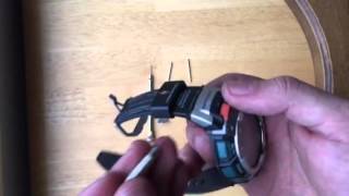 Casio PAW1100 3043 How to get to the case back screws [upl. by Ahsat235]