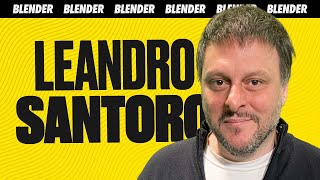 LEANDRO SANTORO quotVILLARRUEL me parece más INTELIGENTE que MILEIquot  ESCUCHO OFERTAS  BLENDER [upl. by King754]