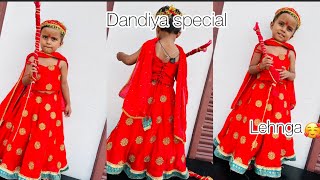 Navratri 2024 baby girl chaniya choli latest designgarba dress design for girls [upl. by Neelyt]