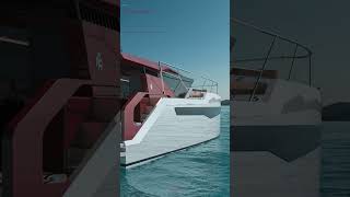 SPARTAN 44 INSTAGRAM STORY PORT LUXURY HYBRIDE POWER CATAMARAN Hikayeniz [upl. by Kassab]