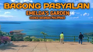 THE BEST NEW TOURIST SPOT OF CUENCA BATANGAS EMELDAS GARDEN [upl. by Kcirdde974]