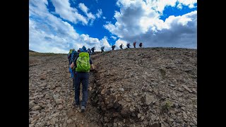 2024 Island Laugavegur Trek 4 from Emstrur to Thorsmörk Basar [upl. by Ihcekn534]