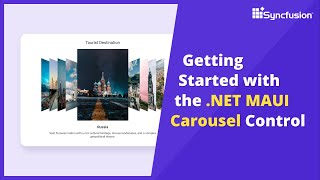 Getting Started with the NET MAUI Carousel Control [upl. by Emili]