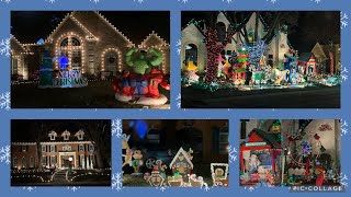 Christmas lights  Deerfield Plano TX  Christmas decoration 2022  christmas light holydays [upl. by Anaibib944]