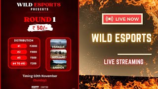 ROUND 1 TALENT HUNT SEASON 4  WILD ESPORTS [upl. by Huldah]