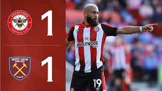 Mbeumo strikes early again 🤯  Brentford 11 West Ham United  Premier League Highlights [upl. by Ioves]