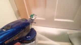 How to Spray Paint a Door With Graco Pro Shot Fine Finish Sprayer [upl. by Suravat540]