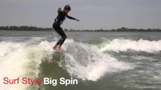 Parker Payne Surf Style Big Spin [upl. by Raddi]