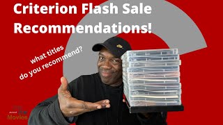 Criterion Flash Sale Recommendations 2024 [upl. by Norrahs]