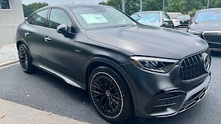 2024 Mercedes AMG GLC 43 Coupe Detailed Walkaround and Review [upl. by Joceline]