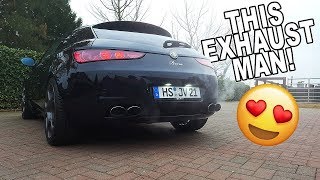 Alfa Romeo Brera 22 JTS 16V Supersprint EXHAUST SOUND [upl. by Eatnoed]