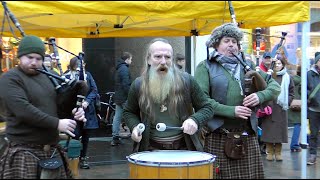 Scottish group Clanadonia with TuBardh Wilson performing the track quotTuBardhquot in Perth Scotland [upl. by Nohtanhoj]