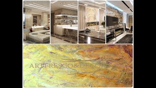 Венецианская штукатурка декоративная мастер  классы VENETIAN PLASTER TRAVERTINO DECORATIVE [upl. by Annor260]