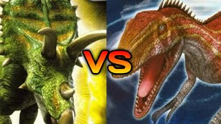 Afrovenator vs anchiceratops AMV [upl. by Ovid159]