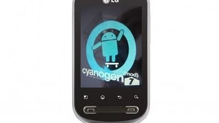 Instalando CyanogenMod 7 en LG P350 Optimus Me [upl. by Nelsen407]