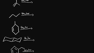 Organic chemistry  Predicting monobromination products [upl. by Brunelle319]