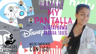 COMO CREAR CUENTA DE DISTRIBUIDOR MAYORISTA EN MYPANTALLA Y VENDER DISNEY AMAZON PRIME HBO Y [upl. by Enotna]