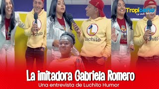 Entrevista a la imitadora Gabriela Romero [upl. by Rimidalb877]