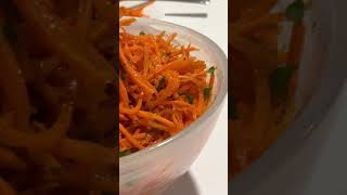 KOREAN CARROT SALAD “MORKOVCHA” salad healthy easyrecipes [upl. by Brasca454]