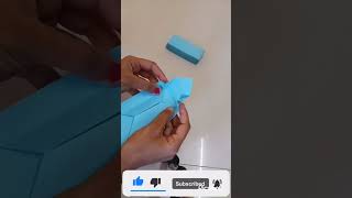 Easy origami mini sofa DIY mini paper sofamini paper crafts easyorigami art [upl. by Gill]