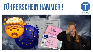 EU plant FührerscheinHammer Tempolimit Senioren SUV Führerschein [upl. by Hewe459]