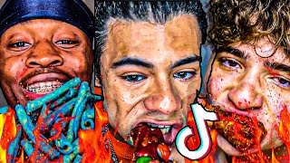 EXTREME Hot 30 Min Spicy Food TikTok Compilation 🥵🌶 [upl. by Nay]