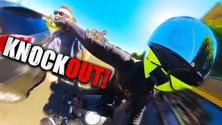 WHEN BIKERS FIGHT BACK  CRAZY BIKER MOMENTS  EP22 [upl. by Anailli]