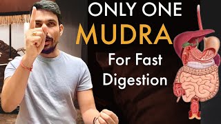 Now Food Will Digest Faster  Only One Mudra For Fast Digestion  Yoga For Digestion [upl. by Anwat93]