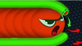 IMPOSSIBLE CRAZY SLITHERIO MOMENTS  Epic Slitherio Gameply  Harsh nato nato [upl. by Pascasia311]