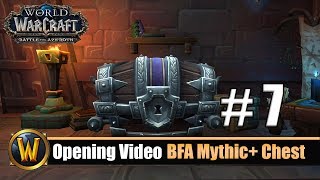 Opening Video BFA Mythic Chest 7  Horde [upl. by Cirad262]