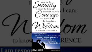 AA100011  Serenity Prayer [upl. by Suiram]