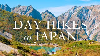 10 BEAUTIFUL Day Hikes in Japan [upl. by Ennaecarg]