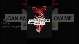 Asking You To Subscribe  PART 1 🙏😁 fnaf foxy subscribe tiktok trend idk [upl. by Nancy]