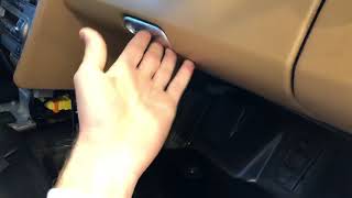 How to Fix Porsche Glove Box “Drop” [upl. by Orazal]