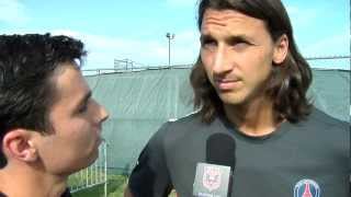 Zlatan Ibrahimovic Interview [upl. by Enail571]