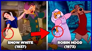 16 TIMES DISNEY REUSED ANIMATIONS  HAVE YOU NOTICED IT [upl. by Attennot]